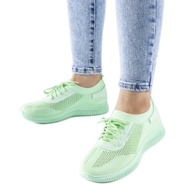 Zöld áttört tornacipő a Pierantonio-tól