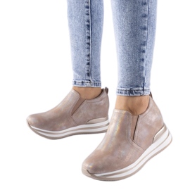 Világos rózsaszín Alquippa wedge tornacipő Világos rózsaszín Alquippa wedge tornacipő