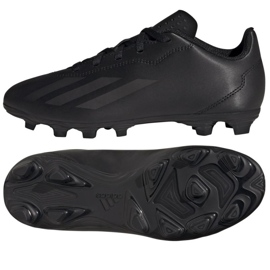 Adidas X CRAZYFAST.4 FxG Jr IE1590 cipő fekete