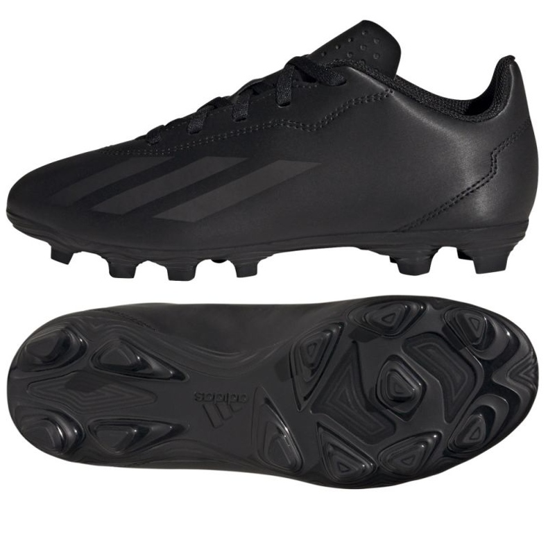 Adidas X CRAZYFAST.4 FxG Jr IE1590 cipő fekete