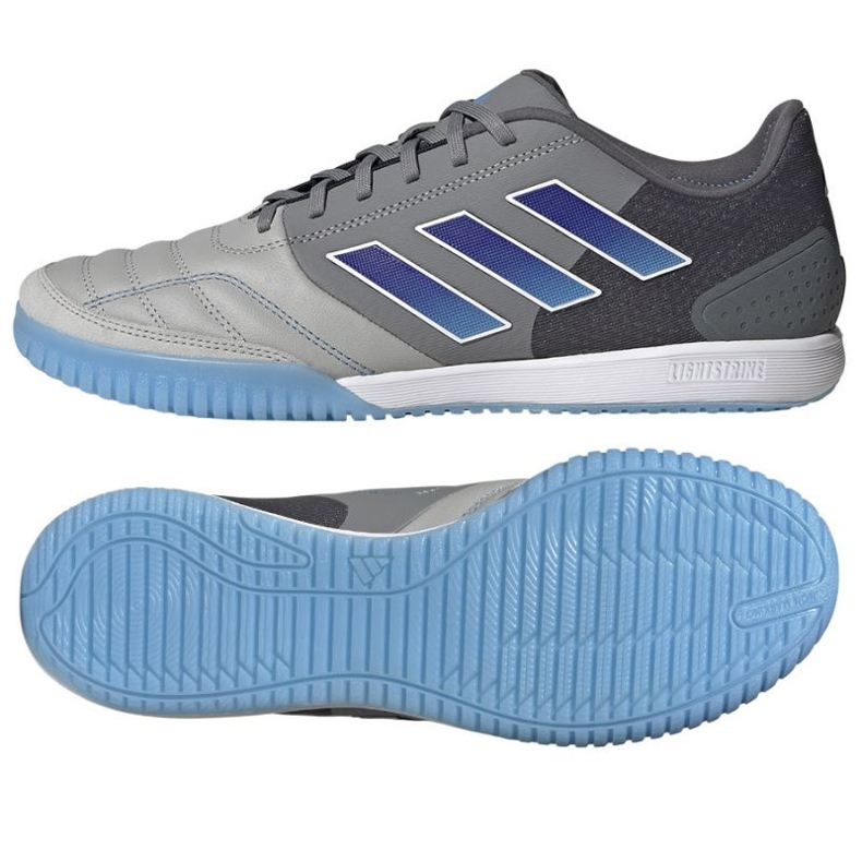 Adidas Top Sala verseny M IE7551 cipőben szürke