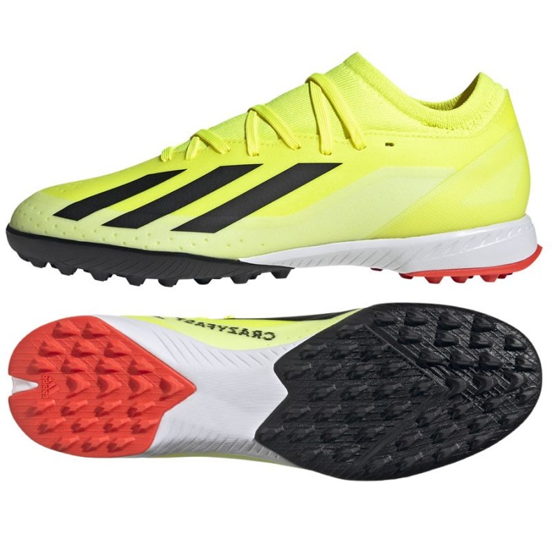 Adidas X Crazyfast League Tf M IF0698 cipő sárga