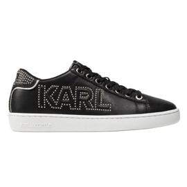 Karl Lagerfeld Karl Lagefeld Kupsole Ii Karl Mikrostud Logo W KL61221 cipő fekete