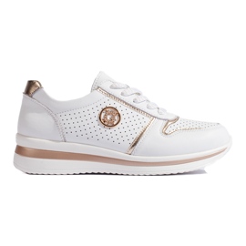 Fehér bőr sportcipő Fehér bőr sportcipő