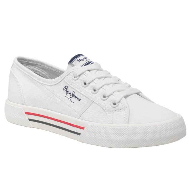 Pepe Jeans Brady Basic W PLS31287 cipő fehér