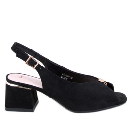 Seastar Vandell fekete magas sarkú szandál Seastar Vandell fekete magas sarkú szandál