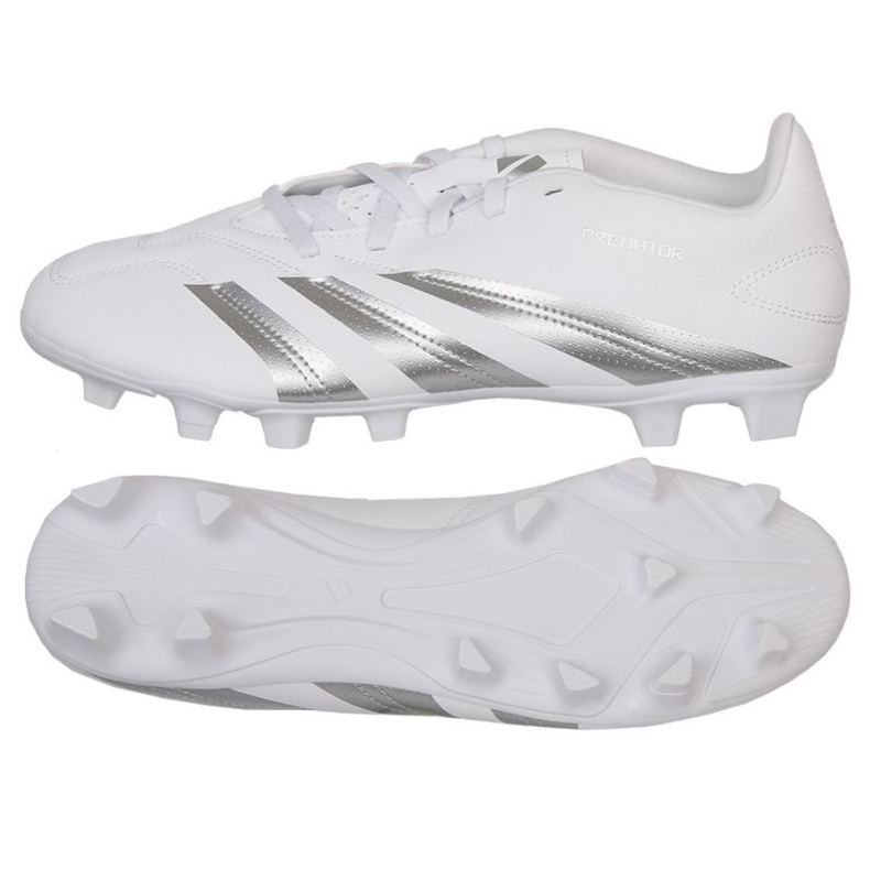 Adidas Predator Club FXG IG7758 labdarúgó cipő fehér