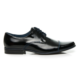 Lucca Fényes bőr cipő fekete