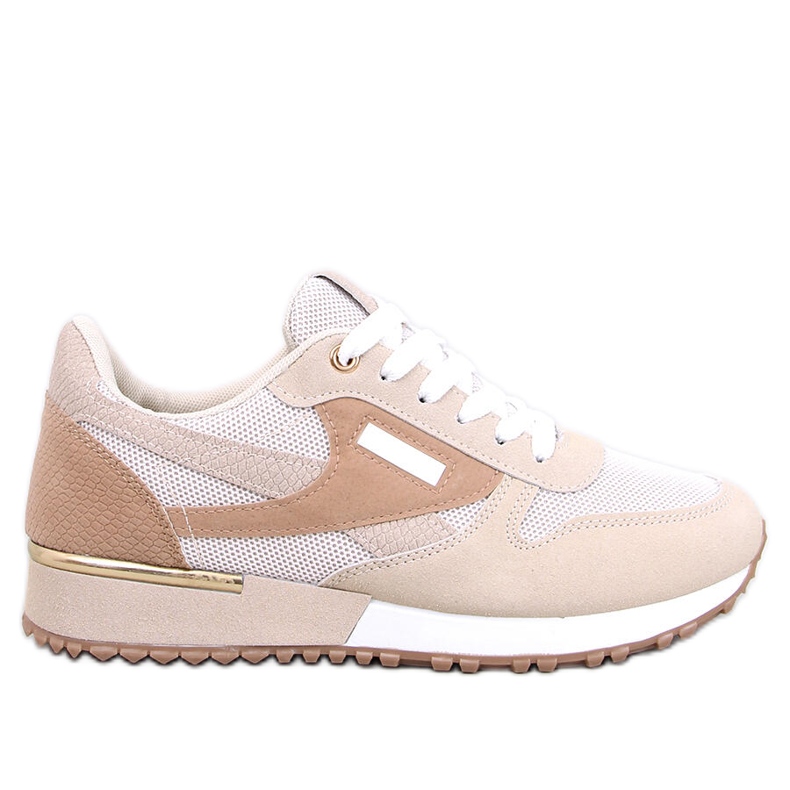 Agassi Beige női tornacipő bézs