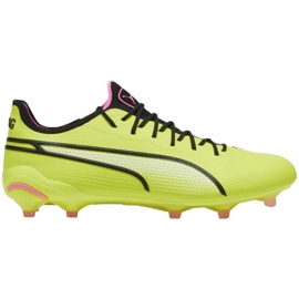 Puma King Ultimate FG/AG M 107563 06 futballcipő sárga