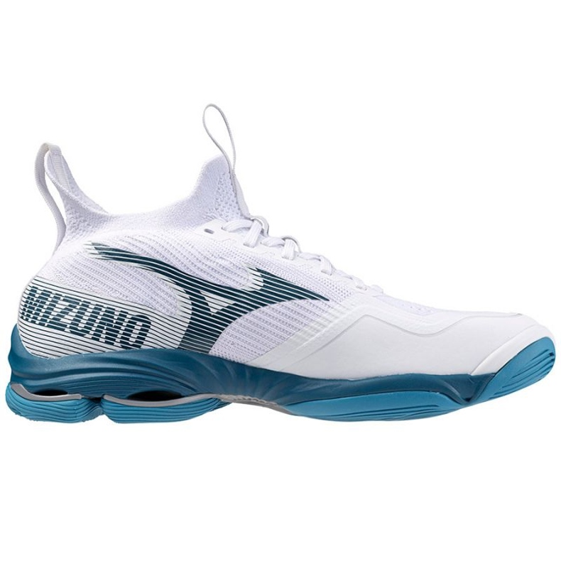 Mizuno Wave Lightning Neo 2 M V1GA220221 röplabda cipő fehér Mizuno Wave Lightning Neo 2 M V1GA220221 röplabda cipő fehér