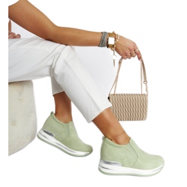 Zöld Alquippa wedge tornacipő Zöld Alquippa wedge tornacipő