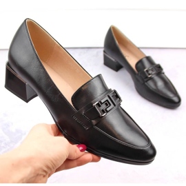 Vinceza W JAN270A alacsony sarkú cipő, fekete