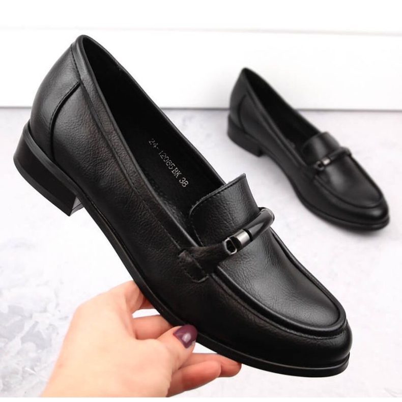 Potocki W WOL204A alacsony sarkú cipő, fekete