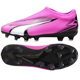 Puma Ultra Match Ll FG/AG Jr cipő 107770 01 rózsaszín
