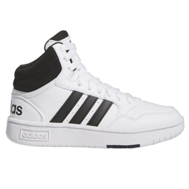 Adidas Hoops Mid 3.0 K Jr IG3715 cipő fehér