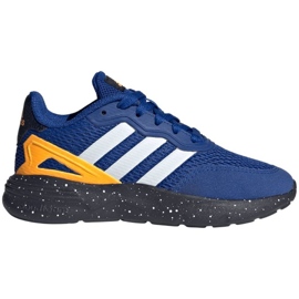 Adidas Nebzed Lifestyle Lace Running Jr ID2456 cipő kék Adidas Nebzed Lifestyle Lace Running Jr ID2456 cipő kék
