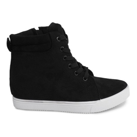 Wedge Sneakers TL089 Fekete
