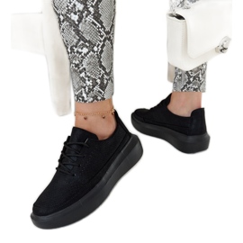 Lori fekete platform tornacipő Lori fekete platform tornacipő