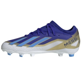 Adidas X Crazyfast League Messi Jr Fg cipő ID0714 kék