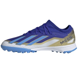 Adidas X Crazyfast League Messi Jr Tf ID0716 cipő kék
