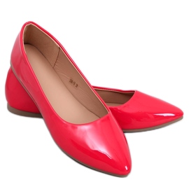 Xants Red patentos balettlakások piros
