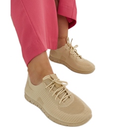 Erminio bézs szövet tornacipő Erminio bézs szövet tornacipő