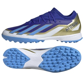 Adidas X Crazyfast League Messi Tf ID0718 cipő kék