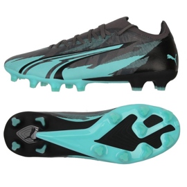 Puma Ultra Match Rush FG/AG M 107830 01 cipő szürke Puma Ultra Match Rush FG/AG M 107830 01 cipő szürke