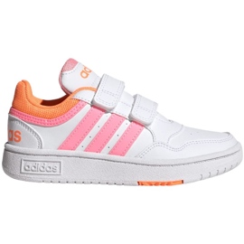 Adidas Hoops 3.0 Cf C Jr H03862 cipő fehér