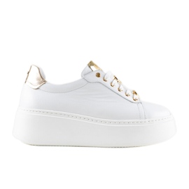 Karino fehér bőr tornacipő Karino fehér bőr tornacipő