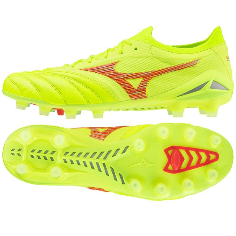 Mizuno Morelia Neo Vi Beta Japan Mix Md M futballcipő P1GA244045 sárga