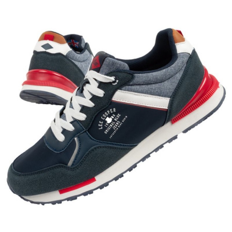 Lee Cooper LCW-24-03-2339M sportcipő kék