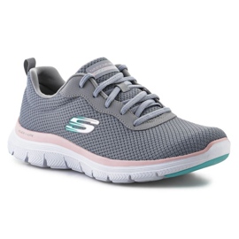 Skechers Flex Appeal 4,0 W cipő 149303-GYLP szürke Skechers Flex Appeal 4,0 W cipő 149303-GYLP szürke