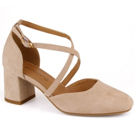 Potocki W SZ12341 WOL221B magassarkú szandál