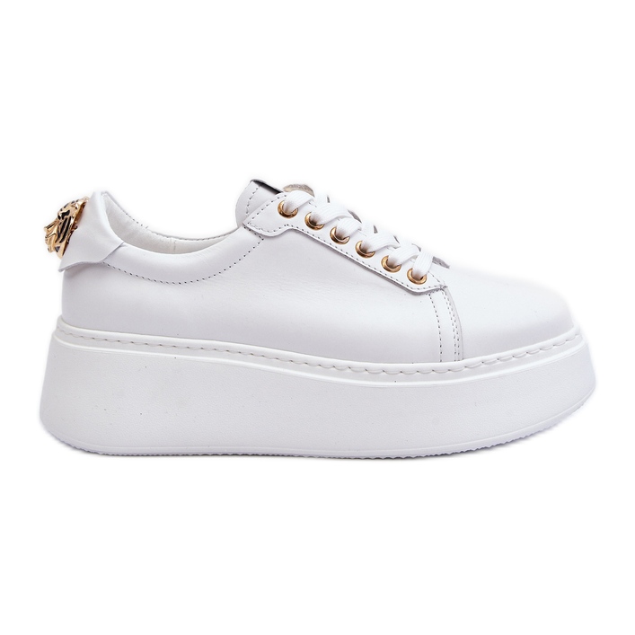 Női bőr tornacipő CheBello 4367 fehér