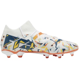 Puma Future 7 Match Creativity FG/AG M 107845 01 futballcipő fehér Puma Future 7 Match Creativity FG/AG M 107845 01 futballcipő fehér