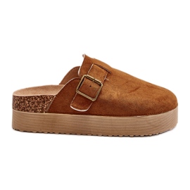 Női Camel Jorffia Platform klumpa barna Női Camel Jorffia Platform klumpa barna