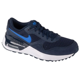Nike Air Max System Gs DQ0284-400 cipő kék