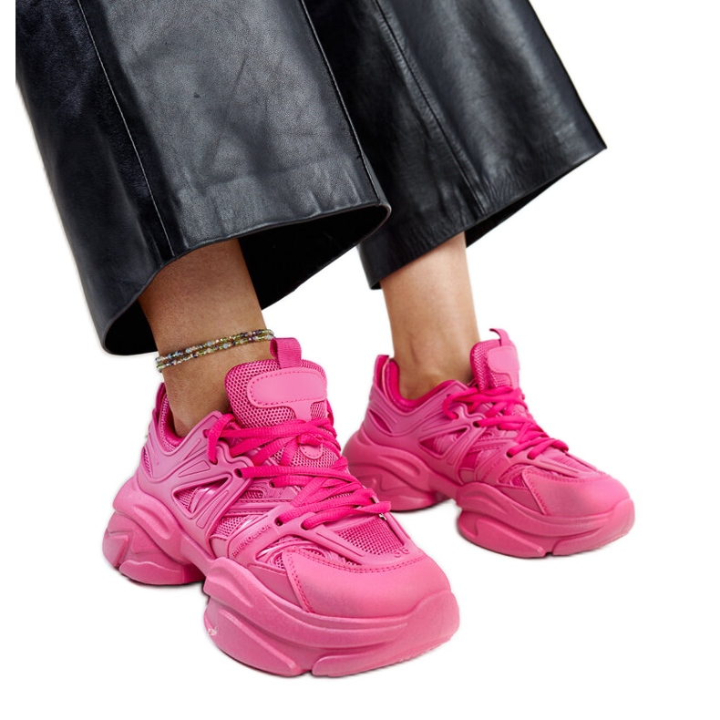 Sötét rózsaszín Feaven sportcipő