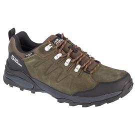 Jack Wolfskin Refugio Texapore Low M cipő 4049851-4287 zöld