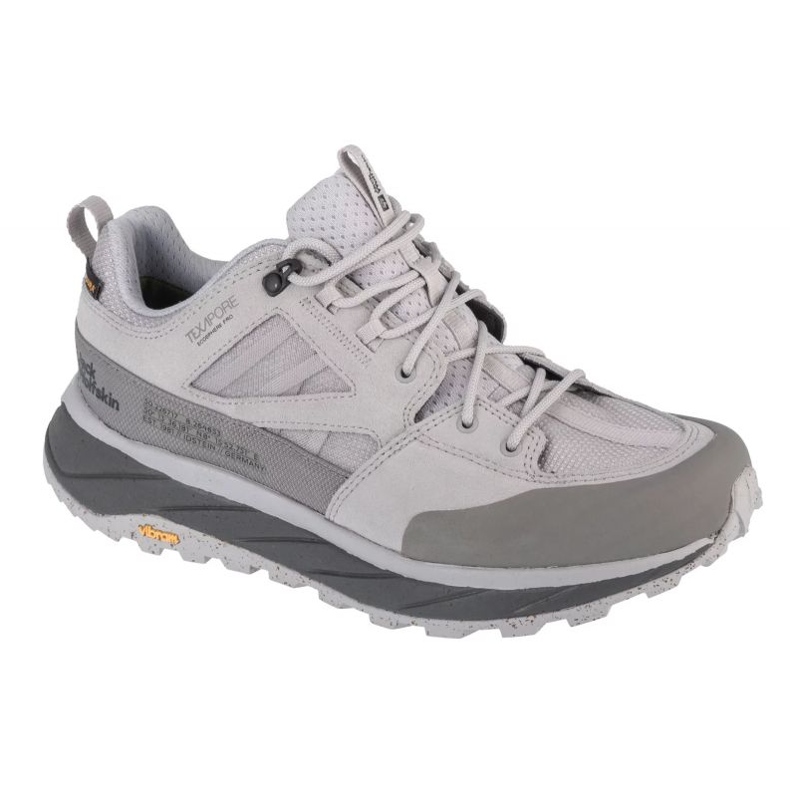 Jack Wolfskin Terraquest Texapore Low M 4056401-6301 cipő szürke