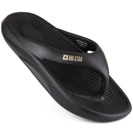 Női fekete flip-flop Big Star NN274A649 Női fekete flip-flop Big Star NN274A649
