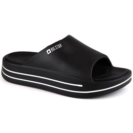 Big Star INT1986 platform flip-flop, fekete