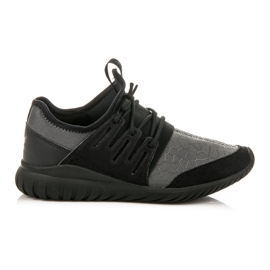 Adidas Tubular Radial J fekete szürke Adidas Tubular Radial J fekete szürke
