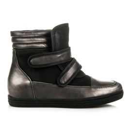 Show It Magasfényű tornacipő szürke