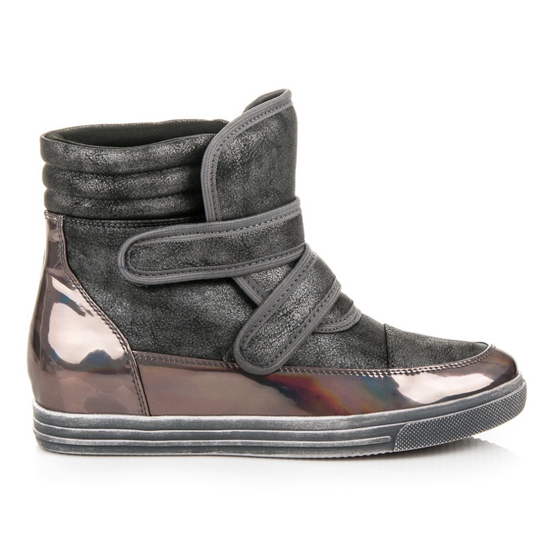 Show It Magasfényű tornacipő szürke