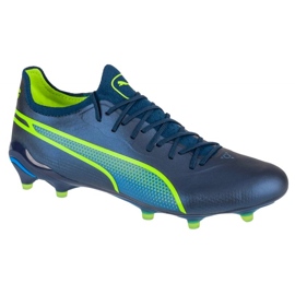 Puma King Ultimate FG/AG 107563-04 futballcipő kék