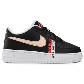 Nike Air Force 1 LV8 1 (GS) CN8536-001 cipő fekete Nike Air Force 1 LV8 1 (GS) CN8536-001 cipő fekete