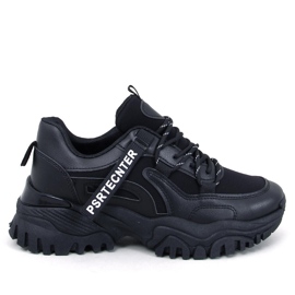 Bains Black wedge tornacipő fekete Bains Black wedge tornacipő fekete